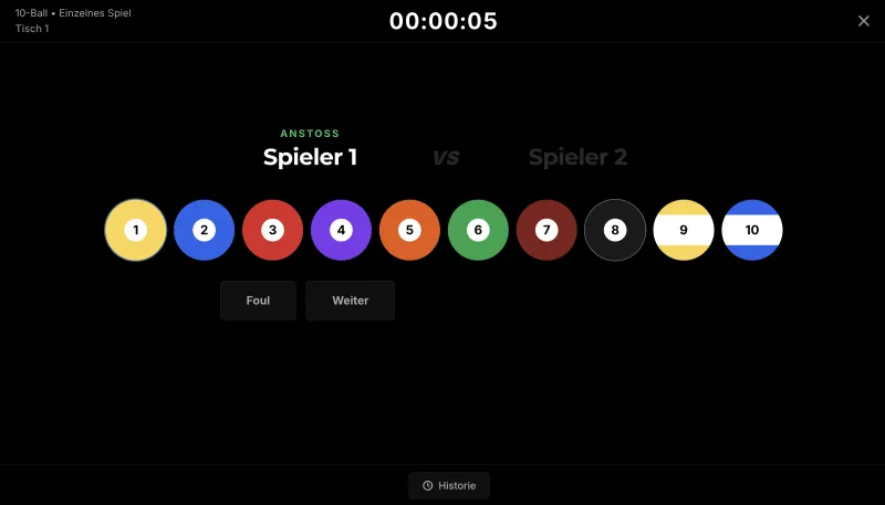 BilliardOS Client – 9/10-Ball